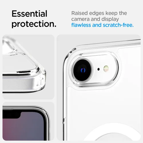 Miniatura 432 de Spigen Funda para iPhone 13 Mini, ultra híbrida MagFit [antiamarilleo] [compatible con Magsafe] - Transparente