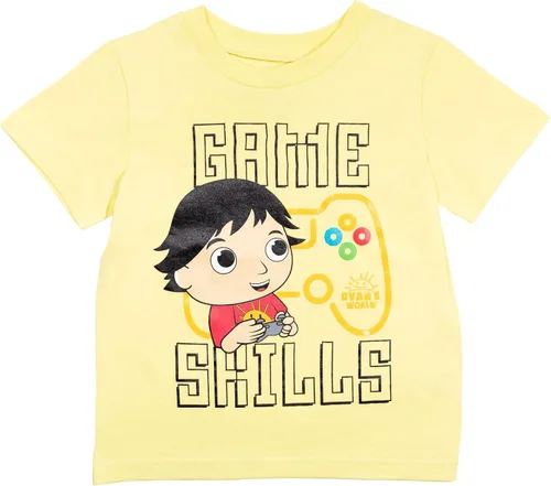 Miniatura 2 de RYAN'S WORLD Paquete de 2 camisetas gráficas, Rojo
