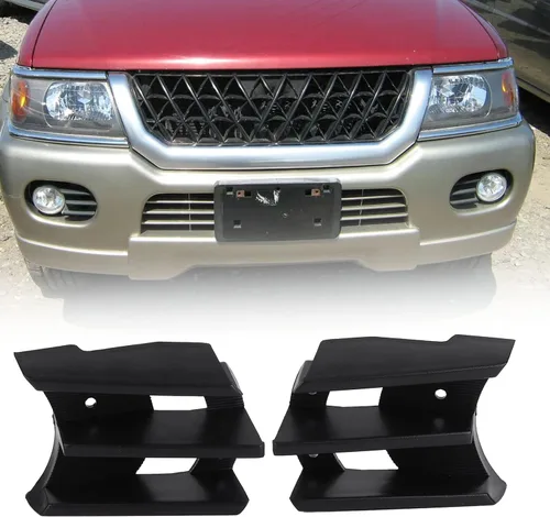 Miniatura 4 de Para Montero Sport cubierta de luz antiniebla, cubierta de rejilla de lámpara antiniebla delantera MR478680 reemplazo para Montero PAJERO SHOGUN