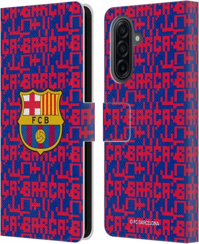 Miniatura 22 de Head Case Designs Funda de piel con licencia oficial del FC Barcelona Barca Crest Graphics para Samsung Galaxy A06 4G