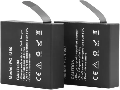 Miniatura 3 de AKASO Brave 7 LE 2 x 1350mAh batería recargable de la cámara de acción con cargador dual USB