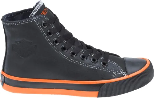 Miniatura 3 de HARLEY-DAVIDSON FOOTWEAR Nathan para hombre, NegroNaranja Vulcanizado Hi-top