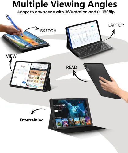 Miniatura 7 de Tablet Android 16 de 11 pulgadas, 32 GB de RAM + 128 GB de ROM (expansión de 1 TB), procesador T7280 Octa-Core 2.2GHz, pantalla IPS FHD+ de 90 Hz