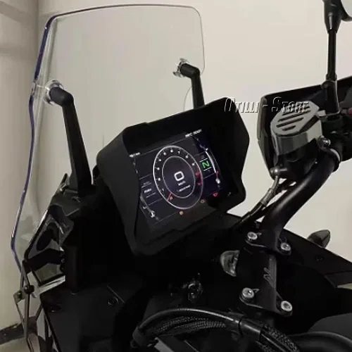 Miniatura 4 de Nuevos accesorios de motocicleta instrumento valla visera cubierta protectora negro para CFMOTO 800 MT 800MT 800mt cubierta de instrumento 2021 2022