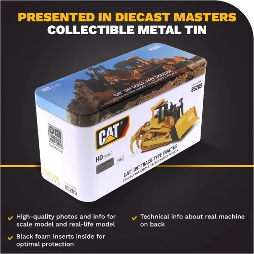 Miniatura 6 de Diecast Masters Caterpillar D9T Tipo de pista Tractor Serie HO Vehículo