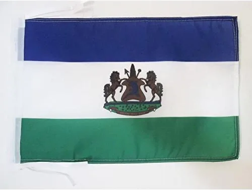 Miniatura 325 de Bandera de México AZ FLAG, 45.7 x 30.5 cm, con cordones - Pequeñas banderas mexicanas de 30 x 45 cm - Bandera de 45.7 x 30.5 cm
