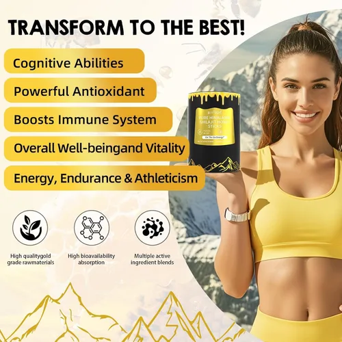 Miniatura 5 de Palitos de shilajit puros del Himalaya con miel orgánica, azafrán fáciles de consumir, 30 barras para aumentar la energía, inmune, 85+