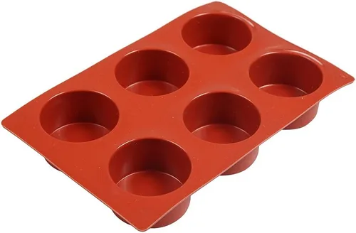 Miniatura 2 de Molde de silicona con forma de cilindro de 11/8/6 cavidades para hornear, postres, helados, mousse, herramientas de decoración de fondant