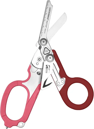 Miniatura 12 de LEATHERMAN, Raptor Rescue - Tijeras 6 en 1 para emergencia/trauma de alta resistencia con rompedor de vidrio de carburo y cortador de correa