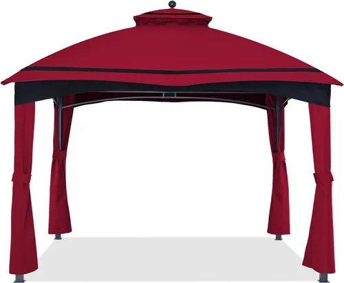 Miniatura 19 de ABCCANOPY - Paredes de red de repuesto para cenador de 10' x 12' en gris