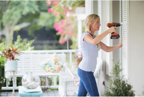 Miniatura 9 de Black & Decker LDX120C taladro/propulsor por iones de litio sin cable 20-volt MÁX.