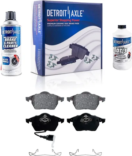 Miniatura 54 de Detroit Axle - Pastillas de freno traseras para Mercedes-Benz C230 C240 C280 C320 C350 CLK320 CLK350 CLK430 E300 E320 E420 E430 SLK350, pastillas