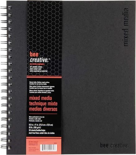 Miniatura 17 de Bee Paper - Cuaderno de Dibujo para Marcadores Creativos de 8" x 8