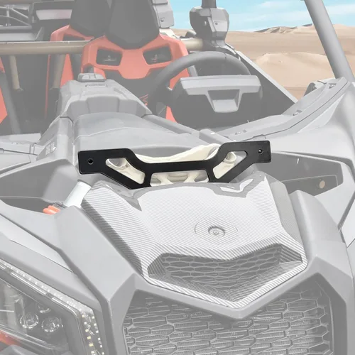 Miniatura 5 de Soporte de barra de luz de torre de choque para Can Am Maverick X3 / X3 Max 2017-2025, funciona con kit de montaje de barra de luz frontal LED de 10