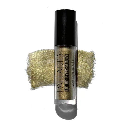 Miniatura 14 de Palladio Sombra de ojos líquida, fórmula cremosa y brillante que se adhiere instantáneamente al párpado con una varita aplicadora flexible durante