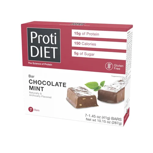 Miniatura 14 de ProtiDIET Barra de proteína de pan de plátano, aperitivos bajos en azúcar y alto contenido de proteínas para adultos, barras de reemplazo de comidas