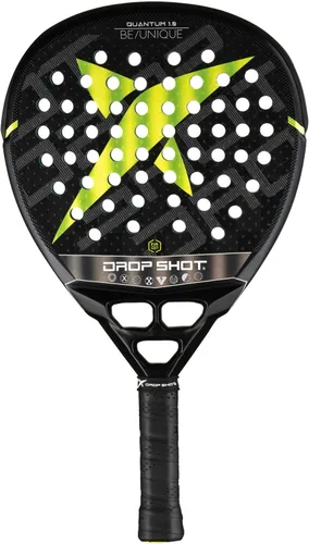 Miniatura 2 de Drop Shot DP304020 Pala de pádel BE Línea Única [Quantum 1.0] Formato Diamante Grosor 1.5 pulgadas (1.496 in) 24K Rectángulo Cara Carbono