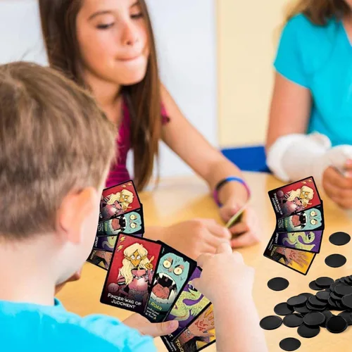 Miniatura 6 de Coopay 1000 fichas de bingo de 1 pulgada a granel, marcadores de bingo para práctica de matemáticas, contadores de aprendizaje de plástico, discos