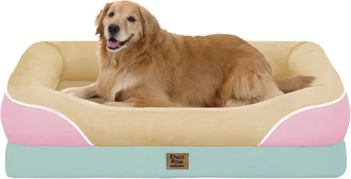 Miniatura 53 de Cama ortopédica grande lavable para perros, sofá XL para perros, cama de cuatro lados para perros, impermeable, antideslizante, para perros de gran