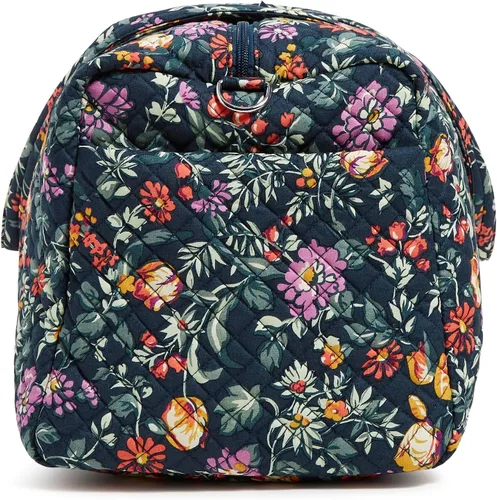 Miniatura 8 de Vera Bradley Bolsa de viaje mediana de algodón para mujer