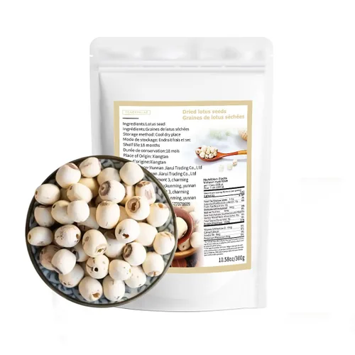 Semilla de loto seca 10.58 oz/300 g Sopa de postre Ingredientes de congee Semillas de loto peladas Semilla de loto blanca seca | de Sopa de gachas