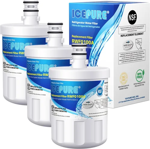 Miniatura 16 de ICEPURE 5231JA2002A Filtro de agua para refrigerador, Compatible con LG LT500P, ADQ72910911, GEN11042FR-08, ADQ72910901, ADQ72910907, LFX25974ST