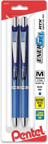 Miniatura 3 de Pentel EnerGel Deluxe RTX - Bolígrafo de gel líquido retráctil Negro