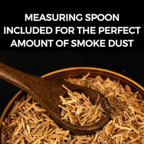 Miniatura 5 de Smokeshow - Ahumador de cóctel de madera de nogal de alta calidad. Ideal para whisky y moda antigua. Recubierto con cera de abeja natural segura
