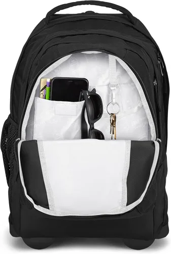 Miniatura 7 de JanSport Driver 8 - Mochila de viaje con ruedas y funda para laptop de 15 pulgadas