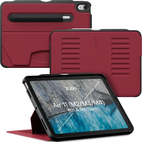 Miniatura 8 de ZUGU CASE Para iPad Air 11 M4 2026/M3 2025/M2 2024 iPad Air 4 y 5 de 10.9 pulgadas (2020/2022) – Protector ultrafino, soporte magnético, cubierta