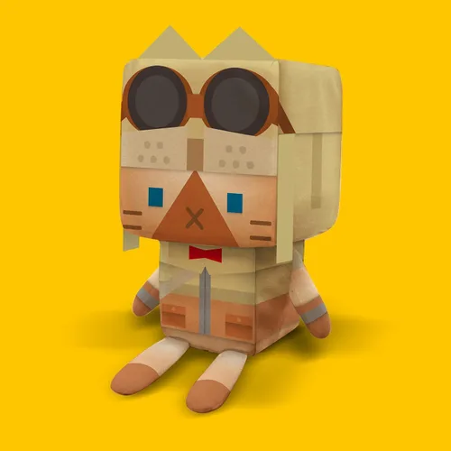 Miniatura 2 de Capcom Monster Hunter: Palico 40 Aniversario Voxenación Peluche