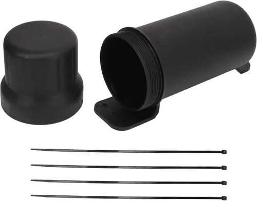 Miniatura 9 de KIMISS - Tubo universal para herramientas todoterreno para motocicleta, tubo de herramientas de 4.9 pulgadas con cintas rodantes, universal