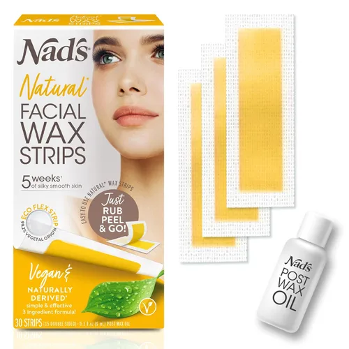 Nad's Tiras de cera facial