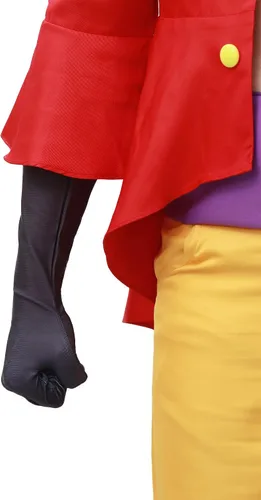 Miniatura 4 de DAZCOS Luffy - Guantes de cosplay de 3 marcha mangas de brazo dominantes accesorios de disfraz de Halloween