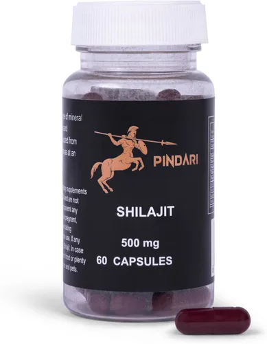 Pindari Pure Shilajit 500mg | Denso en nutrientes | Alta potencia | Impulso de energía | Apoyo inmunológico | Procedente de las cordilleras del