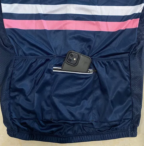 Miniatura 9 de Coconut Ropamo CR - Conjunto de camiseta de ciclismo para hombre, con cremallera, bolsillo con cremallera, manga corta, kits de ciclismo, pantalones