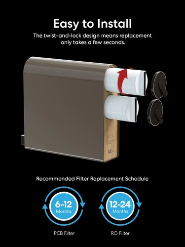 Miniatura 5 de Brio Reemplazo del filtro de agua de 3 etapas del PWB para el sistema de filtración ROSL700, ROSL700BLK, ROSL700WHT