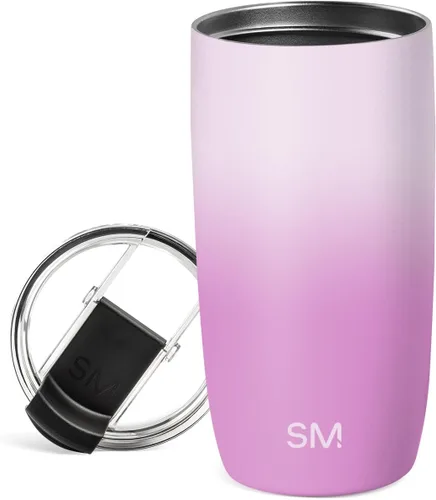 Miniatura 73 de Simple Modern Taza de Café de Viaje Tumbler con Tapa Abatible Reutilizable Aislada de Acero Inoxidable Taza de Café Frío Preparado en Frío Café