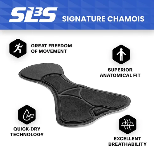 Miniatura 4 de SLS3 Pantalones cortos de triatlón para hombre, 8 pulgadas, pantalones cortos de triatlón para hombre, pantalones cortos de triatlón, FX Z