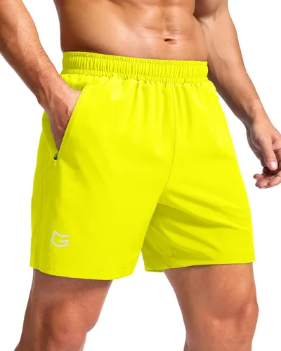 Miniatura 38 de G Gradual Pantalones cortos deportivos para correr para hombre con bolsillos con cremallera, de secado rápido, de 7 pulgadas, 5 pulgadas, 9