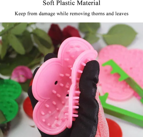 Miniatura 3 de SagaSave Alicates para quitar rebabas de rosas, cortador de espinas y hojas, herramienta de extracción manual para tallo de flor de rosa cultivado
