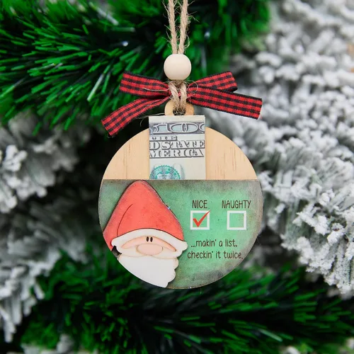 Miniatura 17 de Mejor Adorno de Tiza para Profesor 4 Pulgadas – Adorno Colgante de Madera en Capas, Suministros Escolares, Decoración, Regalo para Educador