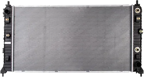 Miniatura 80 de TRQ Radiador de 1 fila de núcleo de aluminio de 26.5 pulgadas de ancho de núcleo compatible con Chevrolet Captiva Sport 2012-2015 Saturn Vue