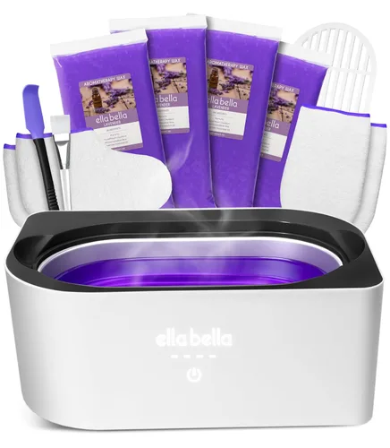 Máquina de Cera de Parafina ELLA BELLA® para Manos y Pies • Calentador de Cera de Parafina • Todo en un Kit – Repuestos de Cera de Parafina,
