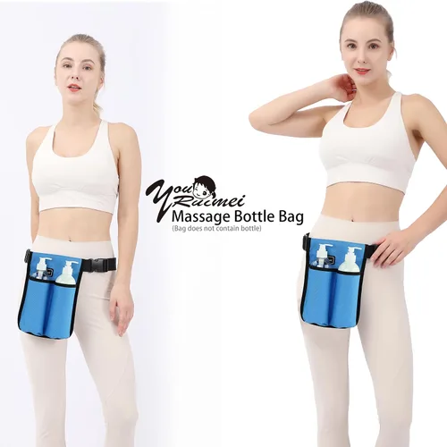 Miniatura 6 de Bolsa de botella de masaje, funda para masaje, funda para masaje, loción de masaje, funda de aceite de masaje (YR-1KD-negro)