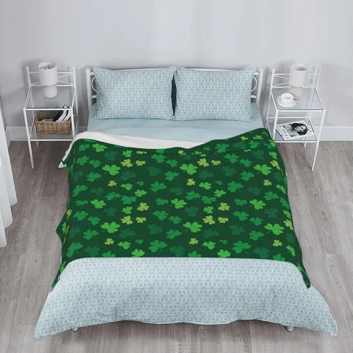 Miniatura 5 de Manta de lujo para el día de San Patricio, mullida, cálida y acogedora para sofá, cama y sala de estar, 40 x 30 pulgadas