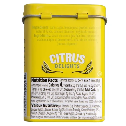 Miniatura 8 de Citrus Delights Meyer Lemon Candy – 30 unidades (paquete de 12) Pastillas de caramelo duro de cítricos naturales Vegano, sin gluten, certificado