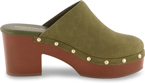 Miniatura 4 de CUSHIONAIRE Women's Gibbons Faux Wood Clog with Memory Foam Padding, Wide Widths Available