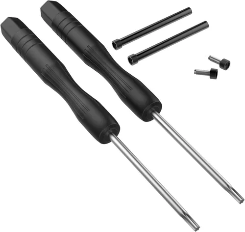 Miniatura 6 de Accesorio de tornillo compatible con Garmin Forerunner 235 Smart Watch, 2 piezas de acero inoxidable tornillos de repuesto herramienta de extracción