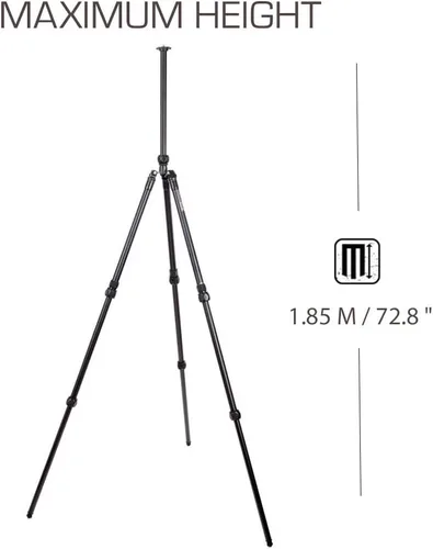Miniatura 2 de 3 Legged Thing Charles 2.0 Sistema de trípode de aluminio – Trípode de cámara ajustable con 3 patas desmontables para conversión de monopié